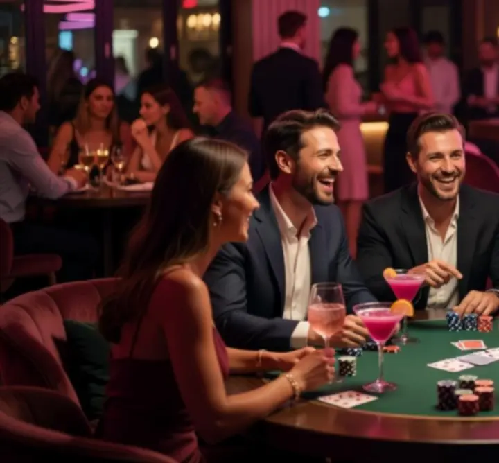 Élettel teli póker esték modern nightlife hangulattal