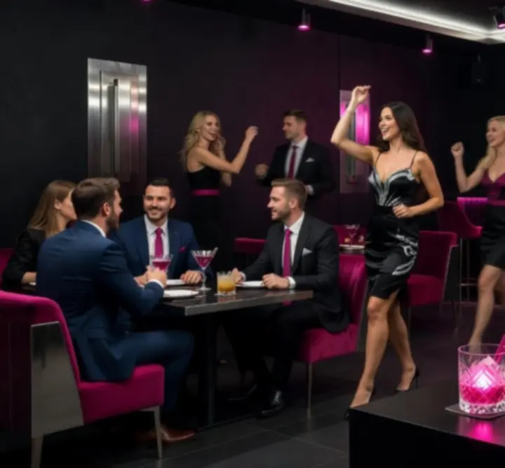Modern party lounge hangulat a MEGA-ben